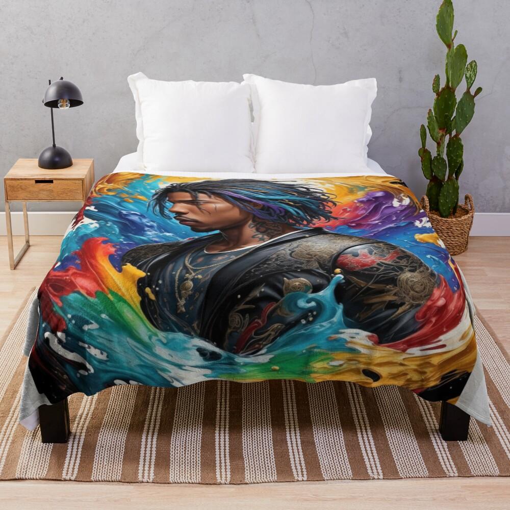 Bad Boy 16 Throw Blanket