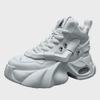 2024 Men's Mid-High Top Breathable Sports Shoes: Trendy, Versatile, Thick-Soled Summer Footwear