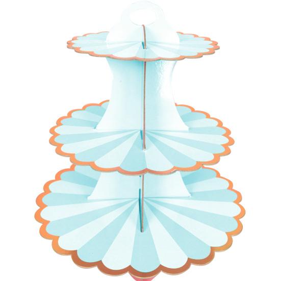 3-Layer Cupcake Dessert Paper Stand Display Rack Birthday Wedding Party Supplies