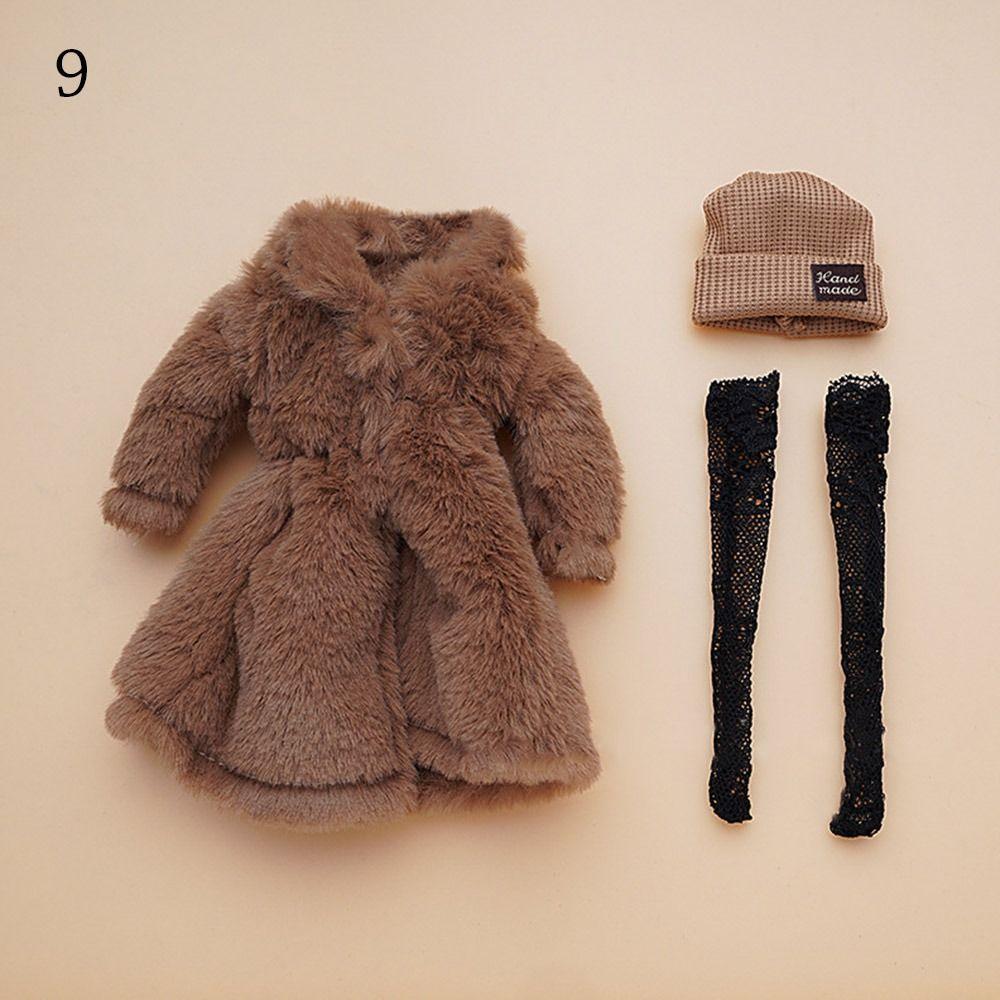 Accessories For 30cm Doll DIY Toys Kids Gift Plush Hat Doll Socks Doll Overcoat Cowboy Suny Hats