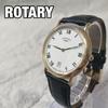 Б/у ROTARY Canterbury Роторный индикатор даты Винтажные Классические Мужские Часы