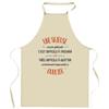 Tablier de cuisine - Planetee - Motif "Une Skieuse Aussi Géniale" - Coton épais - Impression française