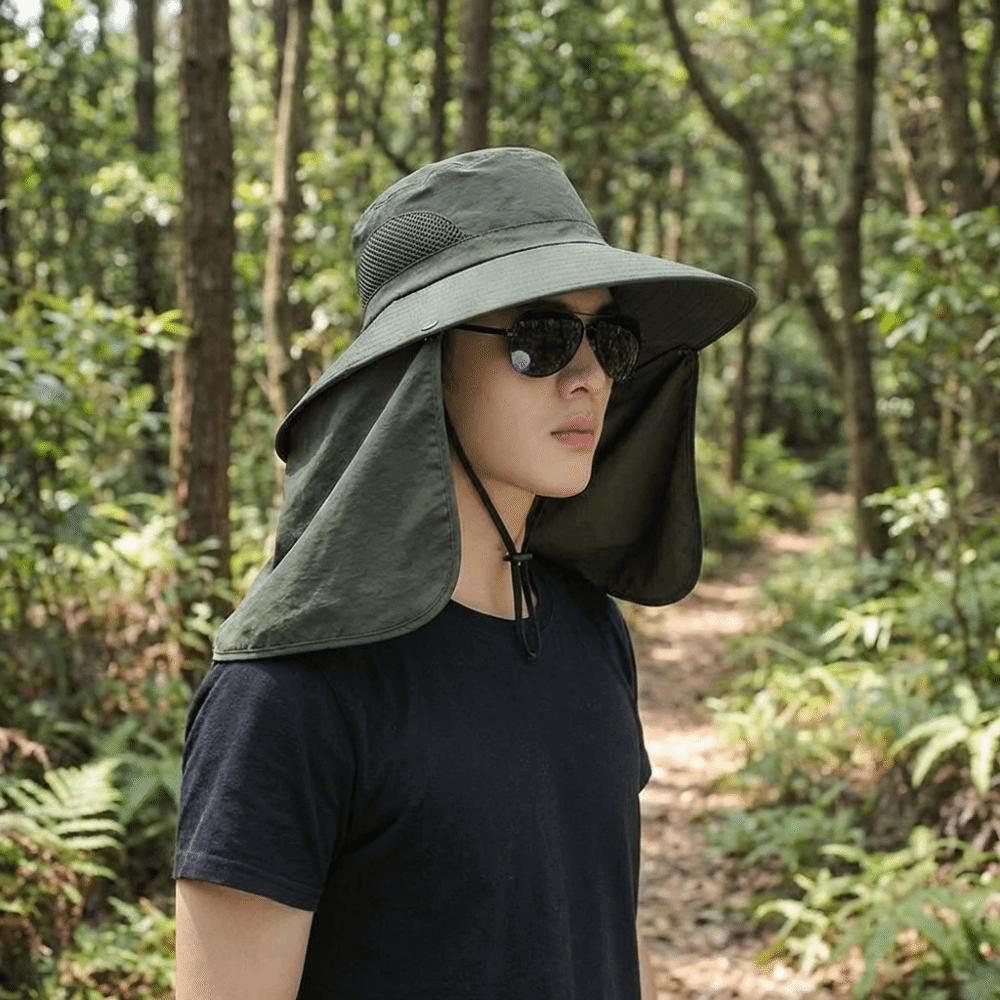 Cloth Men Sun Hat Big Brim Summer Bucket Hat Casual Fisherman Hat Women