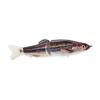 Two-Section S Swimming Posture Pvc Soft Tail Hard Bait Slow Sinking Luya Freshwater Bait Fake Bait Simulation Bait