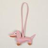 Dachshund Charms, Leather Dachshund Keychains & Bag Pendants, Handmade Dog Shaped Keychain