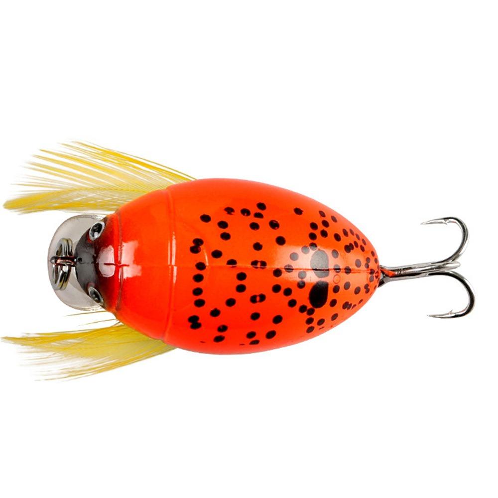 1Pcs Crank Floating Wobblers Insect Bug Lure 4cm/3.8g Hard Bait  Sea Beetle Bass Carp