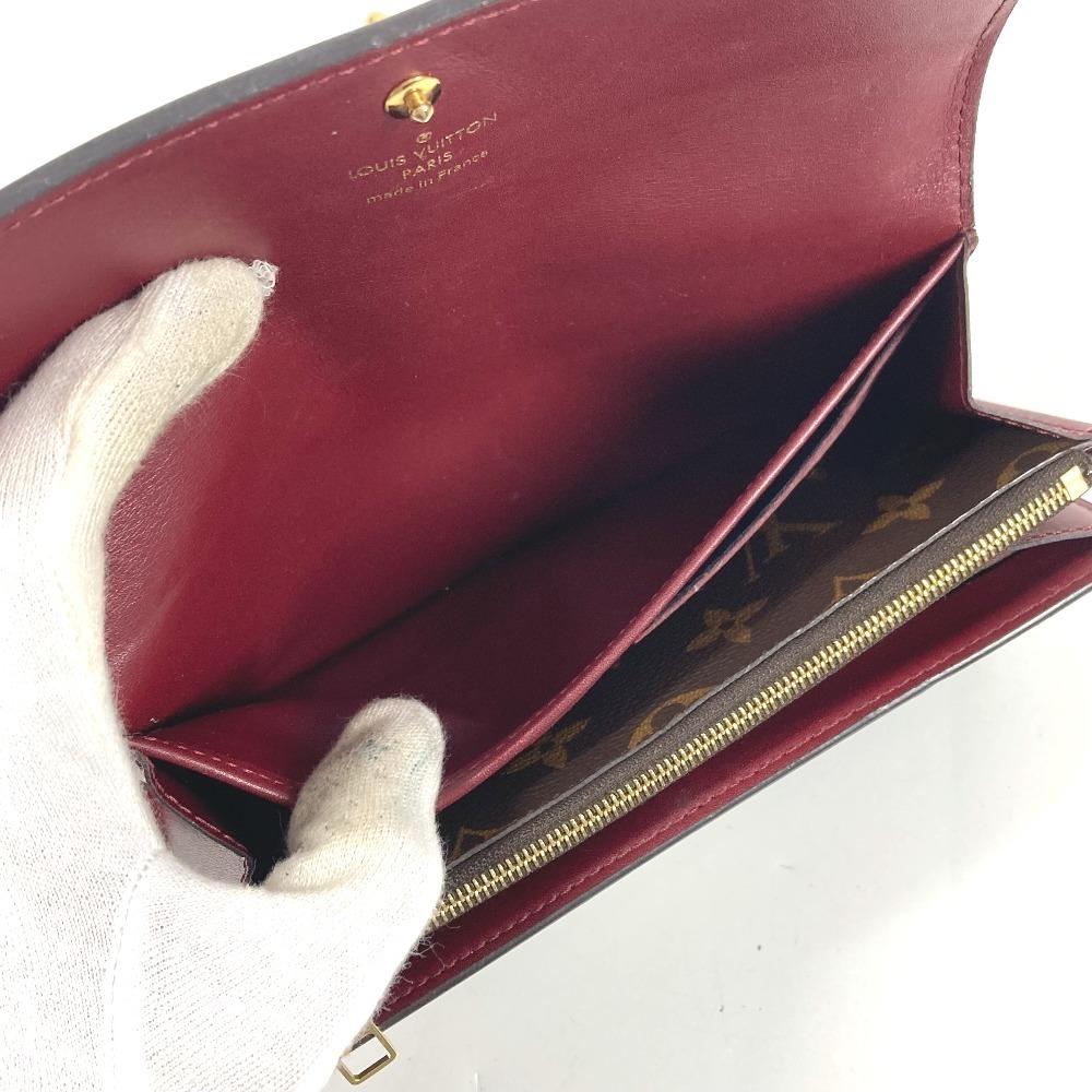 Louis Vuitton M61852 Monogram Portefeuille Venus Long Wallet Bi-Fold Long Wallet