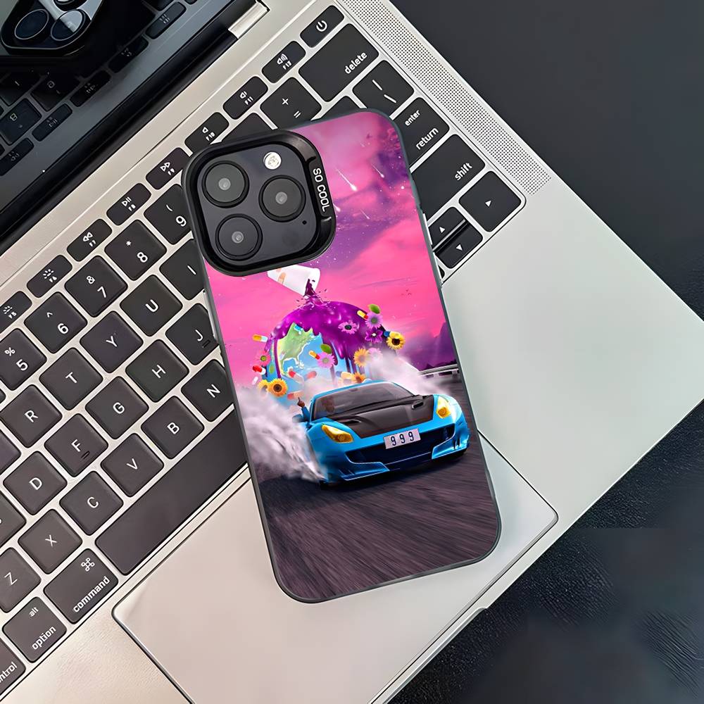 Rapper 999 J-Juice W-WRLD Phone Case For iPhone 17,16,15,14,13,12,11,Pro,Max,Plus,Black Matte Shockproof Cover