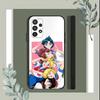 Мультяшный чехол для телефона S-Sailor M-Moons для Samsung S25, S24, S21, S22, S23, S30, Ultra, S20, Plus, Fe, Lite, 5G Черный чехол
