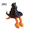 Table Decoration Gift Spiral Ghost Fidget Toy, Pass Through Mini Sensory Kids Toy Resin Halloween Party for Stress Anxiety Relaxing Spinner