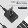 Корпус для NVME SSD 10 Гбит/с Скорость онлайн чтения и записи Корпус-адаптер для SSD Без инструментов Адаптер NVMe для M.2 NVME SD Док-станция