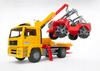 MAN TGA roadside assistance with jeep BRUDER 02750 Profi series 1:16