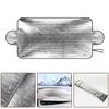 Reflective Car Windscreen Sun Shade Foldable Sunshade Blind Visor Protector