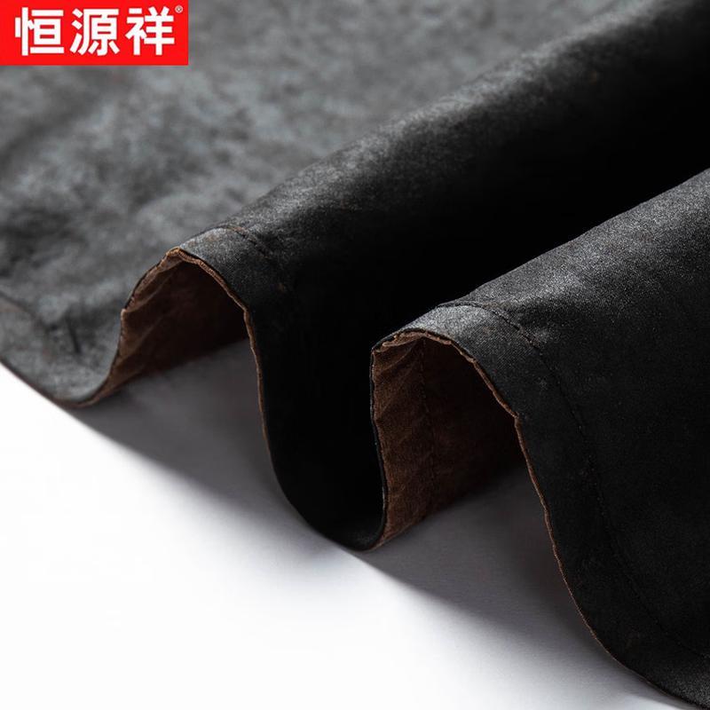 Мужская двусторонняя рубашка с коротким рукавом Xiangyunsha 100% шелк от Hengyuanxiang