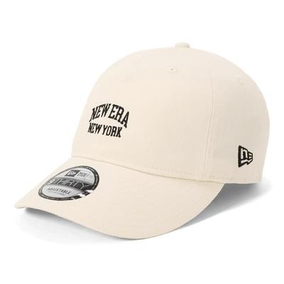 Кепка Хлопок Низкая Кепка Светло-кремовый 930 ЛОГОТИП КОЛЛЕДЖА LCRM BLK 14388702 NER36C8791 [New Era] M/L