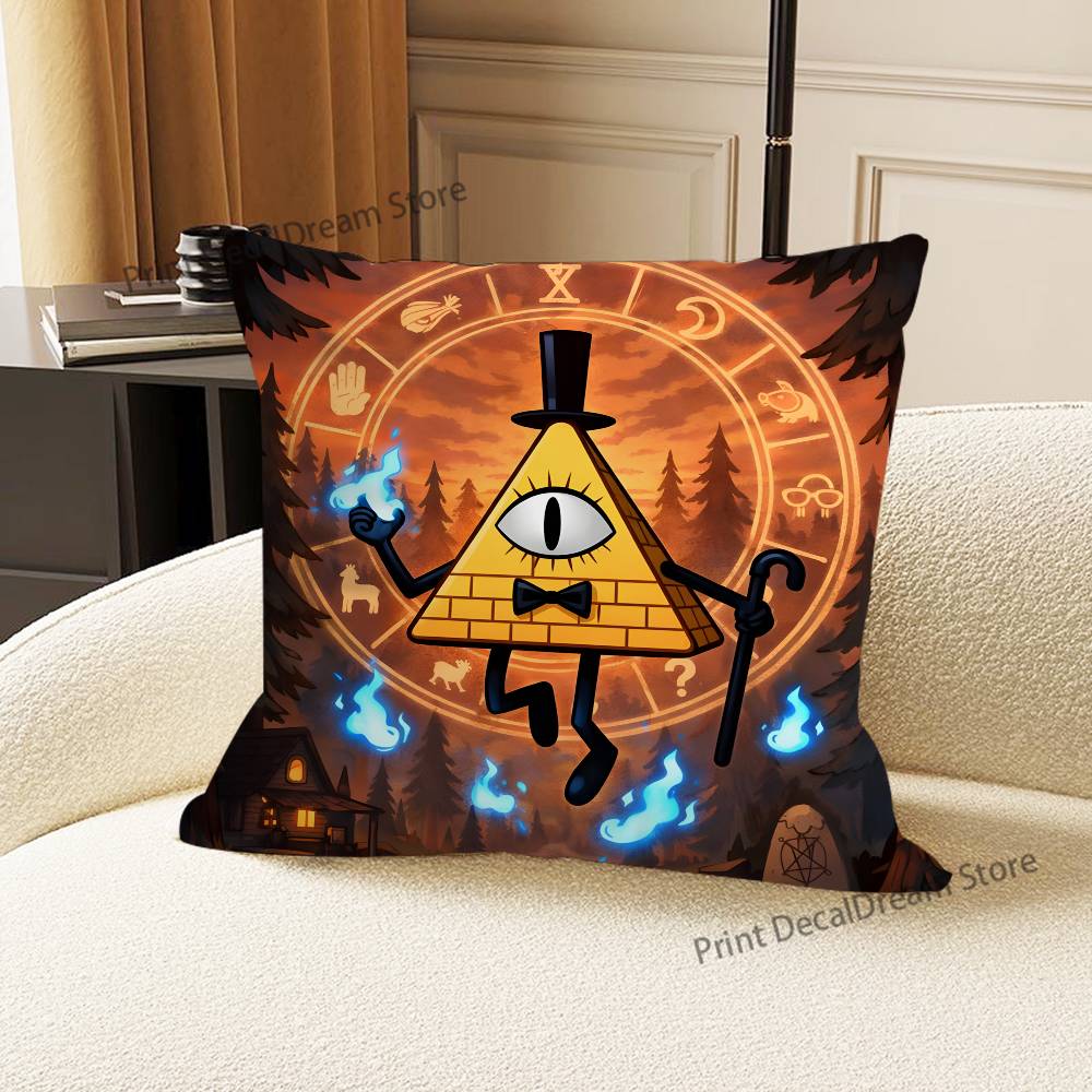 Cipher The BBook Of BBill Pillow Case Ultra Soft Skin Friendly Fabric Cloud Like Comfort Concealed Zipper