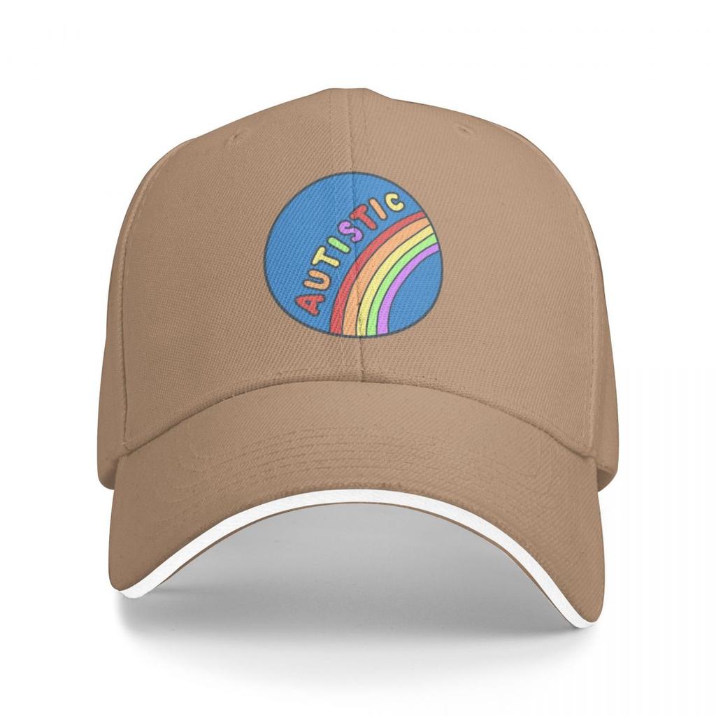 Autistic Rainbow Baseball Cap tea Hat Horse Hat Trucker Hat Hip Hop Womens Hats Unisexs