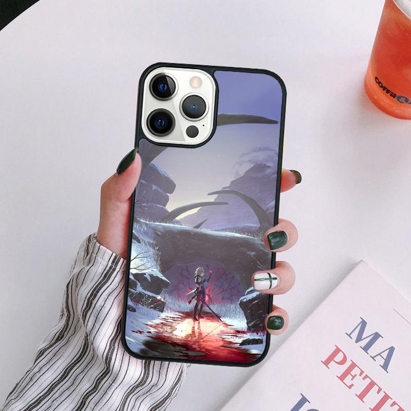 Чехол для телефона Genshin Impact Альбедо Для iPhone 17 Air 14 13 12 16Pro Max 15 11 Plus Max Защитный корпус coque