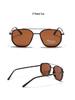 2025 Retro Polarized TR90 Semi-Metal Square Sunglasses for Men & Women