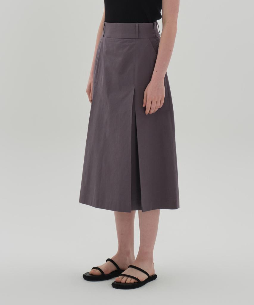 Jun By Jun K Le Conte Skirt_Violet Gray