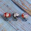 Stitch Fabric Cotton Ring Ball Shaped Pin Cushion Sewing Accessories Needle Pillow Needle Holder