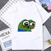 Harajuku Style Funny Cartoon Pepe Frog Emote Graphic Printed T Shirt Short Sleeve Tshirt Loose Streetwear Hipster Soft Unisex Tees