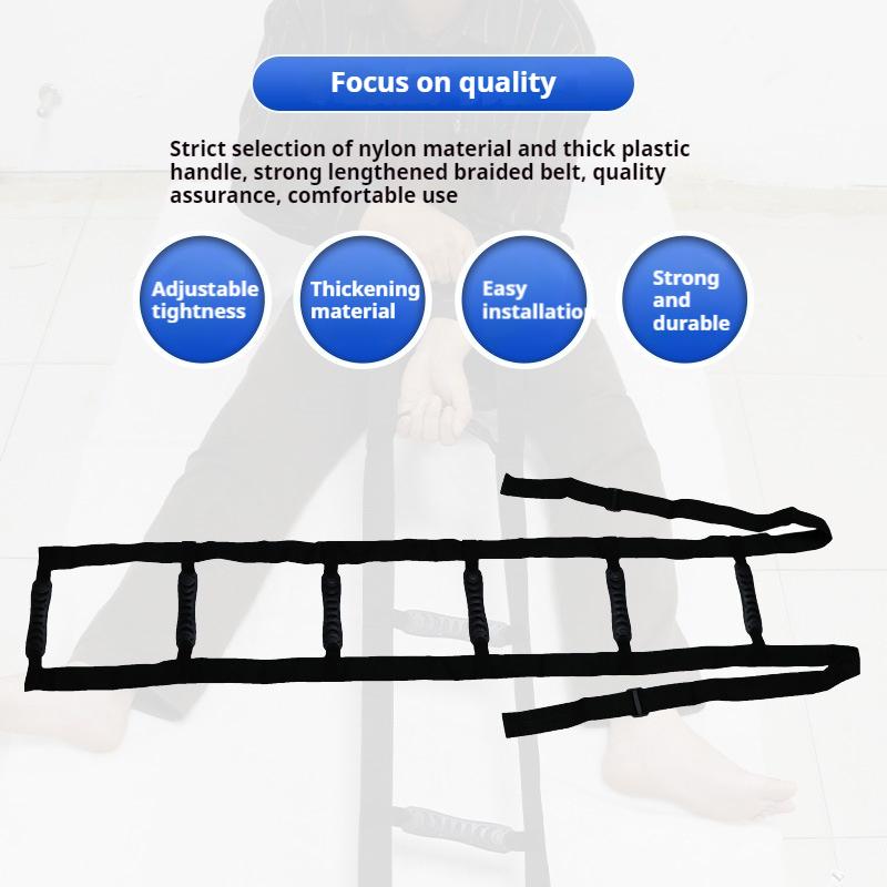 Регулируемый нейлоновый вспомогательный ремень для стояния Помогает пациенту с ограниченными возможностями Тянущий ремень Уход за пожилыми людьми