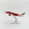 Модель самолета 1/300 для Air Asia A320 Красный Металлический Сплав Миниатюрный Самолет Статическая Коллекционная Подарок От Aviation