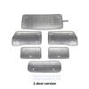 SHINEKA Car Curtain Anti-UV Sun Block Visor Cover Windshield Sunshade Insulation Kit for Suzuki Jimny 2019-2025 Accessories
