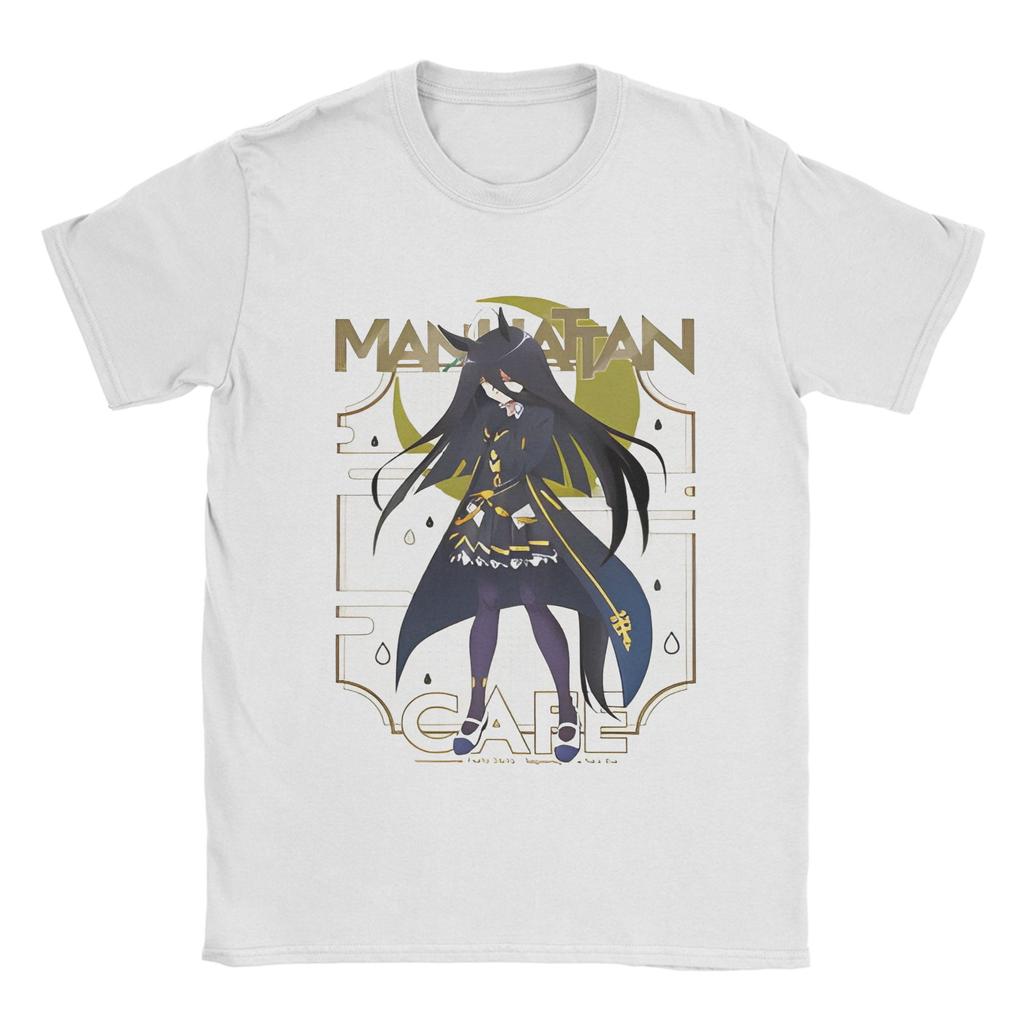 Umamsusme Pretty Derby Anime T-Shirt Men  Vintage Cotton Tee Shirt Crew Neck Short Sleeve T Shirt New Arrival Clothing
