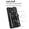 Чехол Armor для Xiaomi Poco X6 Pro C65 C40 M6 M5 F6 F5 X5 X4 F4 GT, защита объектива с кольцом, магнитный держатель, бизнес-чехол с полной защитой