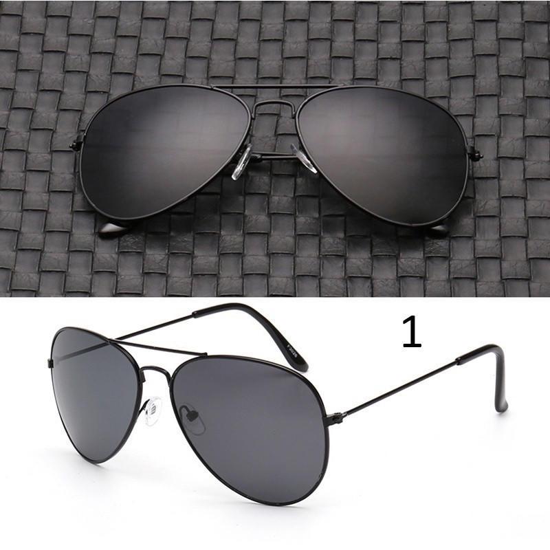 Вождение 1PC Aviator Зеркало Для Мужчин Женщин Большая Оправа Унисекс Заостренные Портативные Солнцезащитные Очки