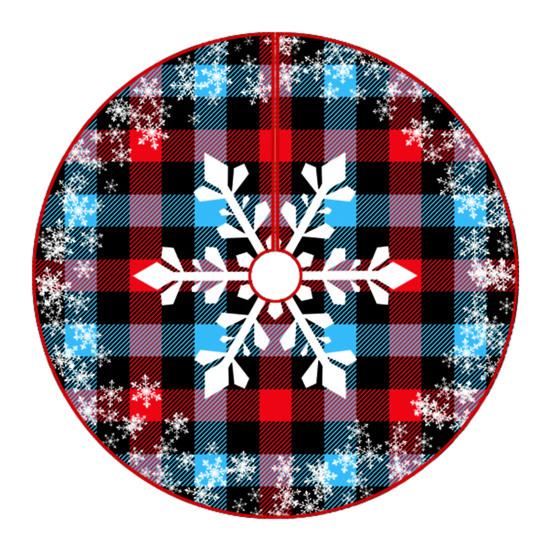 Юбка «Рождественская елка», яркий цвет, простая установка, снежинка, принт лося, круглый большой коврик для рождественской елки, декор