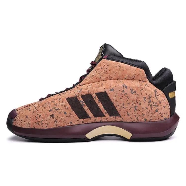 Adidas Crazy 1 'Kobe Vino Pack' (Unisex) Maroon / Core Black / Matte Gold Vintage Basketball Shoes AQ8551