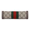 Gucci Ophidia Vintage Floral Logo Striped Webbing Chain Bag Envelope Bag Clutch Bag Canvas Patchwork Leather Messenger Bag Mini Women'S Ebony/Brown
