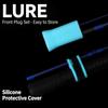 Силиконовый зажим для удочек Ремешок-крепление для удочек Эластичные защиты Колпачок для удилища Быстрая установка Защита кончика удилища