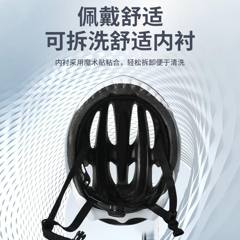 Unisex Mountain Road Bike Helmet With Ventilation EPS PC Shell Shark Gray Design Cycling Skateboarding Safety