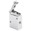 PT 1 4 Thread Roller Type Mechanical Pneumatic Valve 2 Position 3 Way