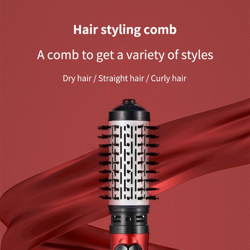 3 в 1 щетка для сушки волос, автоматическая вращающаяся щетка с горячим воздухом, электрическая расческа, многофункциональная анионная щетка для завивки волос