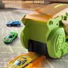 1 Set Kids Dinosaur Carrier Truck Toy with 12 Alloy Die-Cast Cars