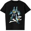 Футболка с принтом, топ, мужская футболка, Skull One VF 1S Macross, футболка, аниме, одежда, новое поступление, уличная одежда 2024