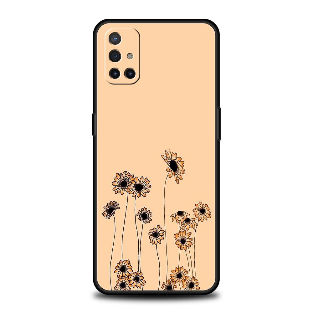 Элегантный Цветочный Чехол Для Телефона Для OnePlus 13 12 11 10 9 8 7T Pro 13R 12R 10R 9RT 8T Nord N200 N30 2T CE 2 3 5G Lite Мягкий Чехол