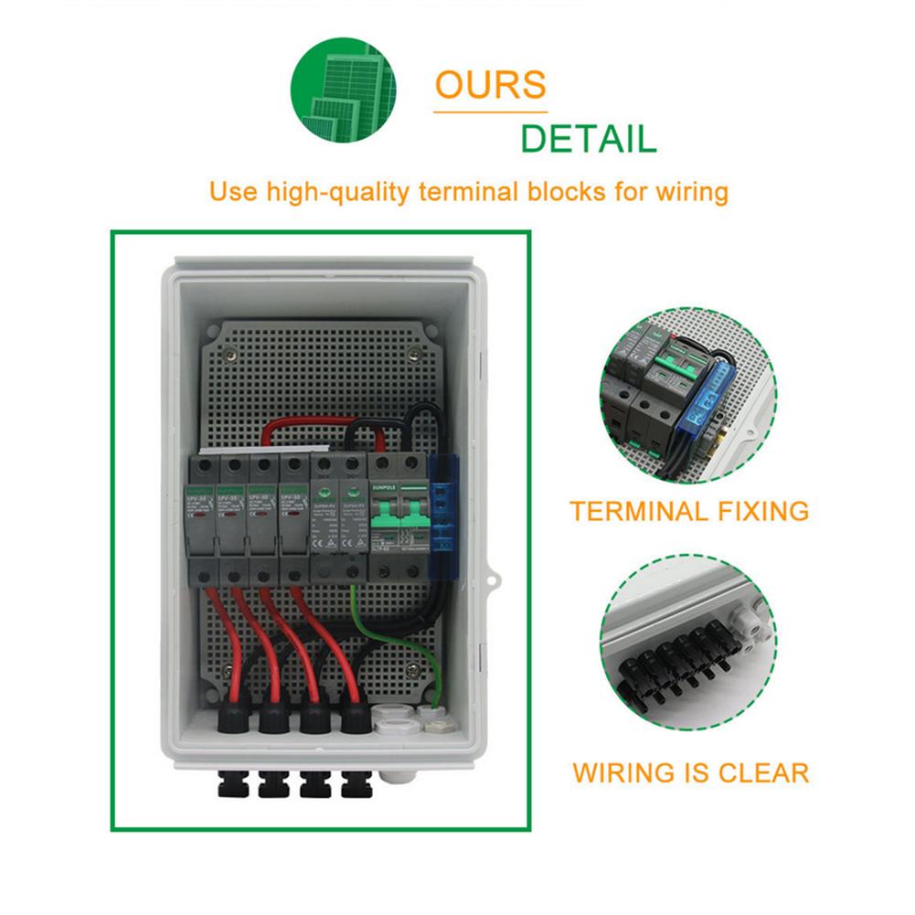 Для комплекта фотоэлектрической системы, IP65, водонепроницаемый