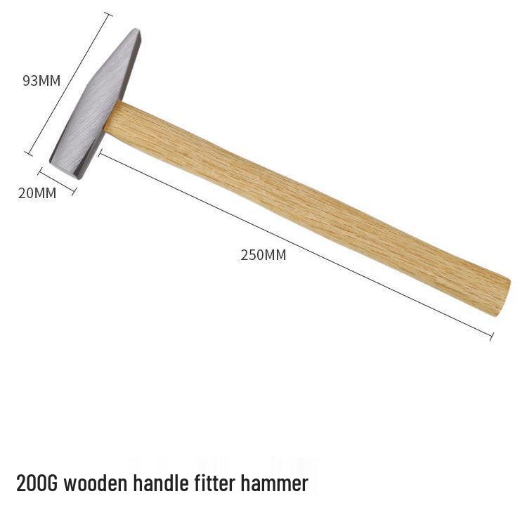 Прочный Восьмигранный Молоток с Квадратным Бойком и Деревянной Рукояткой для Работ по Демонтажу и Кирпичной Кладке