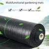 1pc Durable Weed-Proof Garden Mat - Plastic Grass-Resistant Mulch Cloth for Orchards & Fruit Trees, Perfect for Yard and Garden Maintenance