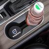 2Pcs Car Coaster Water Cup Mat Non-Slip Pad For Volvo C60 S60 V60 T6 R design XC40 V40 XC V70 XC90 C30 SC60 190h V50 V90 S80 S90
