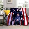 3D Фланелевое одеяло Звезда Рок-группы The B-Beatles Мягкое теплое плед для спальни гостиной кровати путешествий кемпинга пикника Подарок