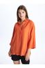 LCW Plain Long Sleeve Oversize Women's Shirt