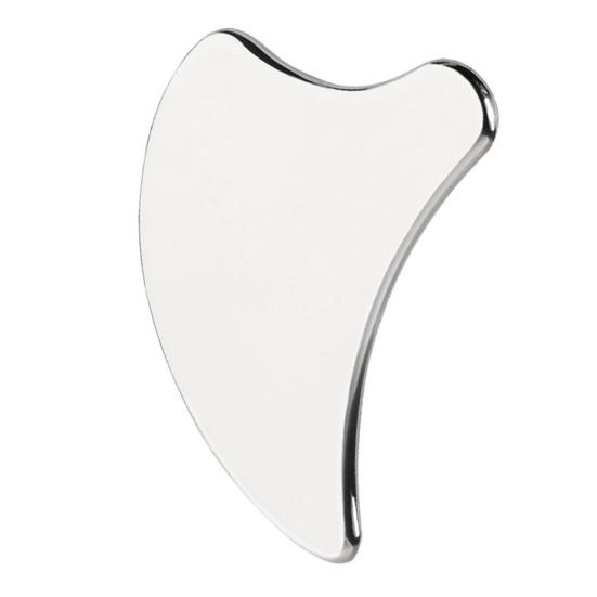 Массажная доска Гуа Ша из нержавеющей стали способствует лимфодренажу и снятию мышечного напряжения, мягкий и эффективный массажный инструмент