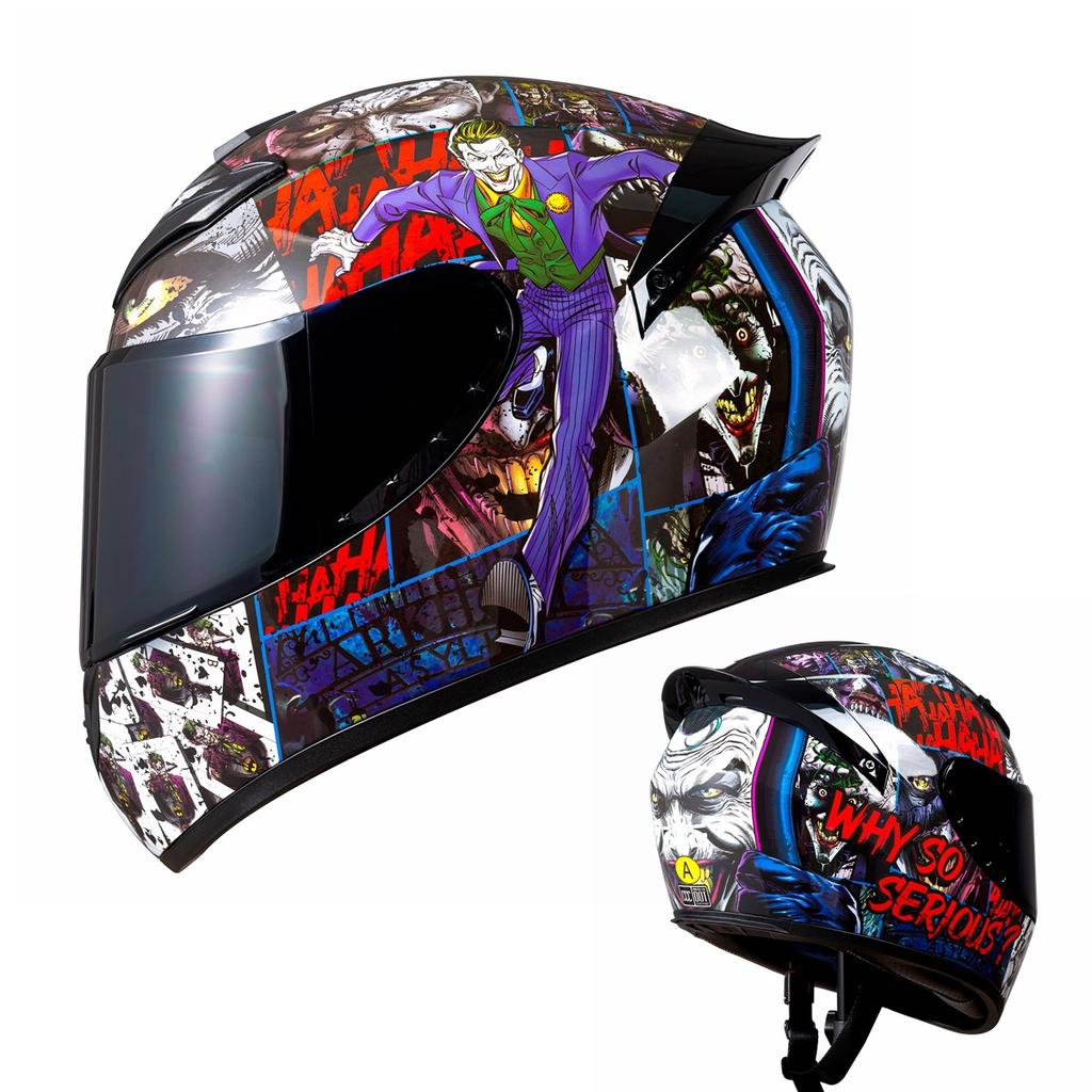 Motorcycle Helmet Unisex Safety Riding Helmet Four Seasons Universal Full Helmet Electric Vehicle Battery Car Helmet